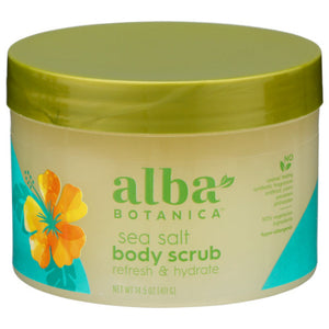 Alba Botanica - Body Scrub Sea Salt, 14.5 Oz - Pack of 1