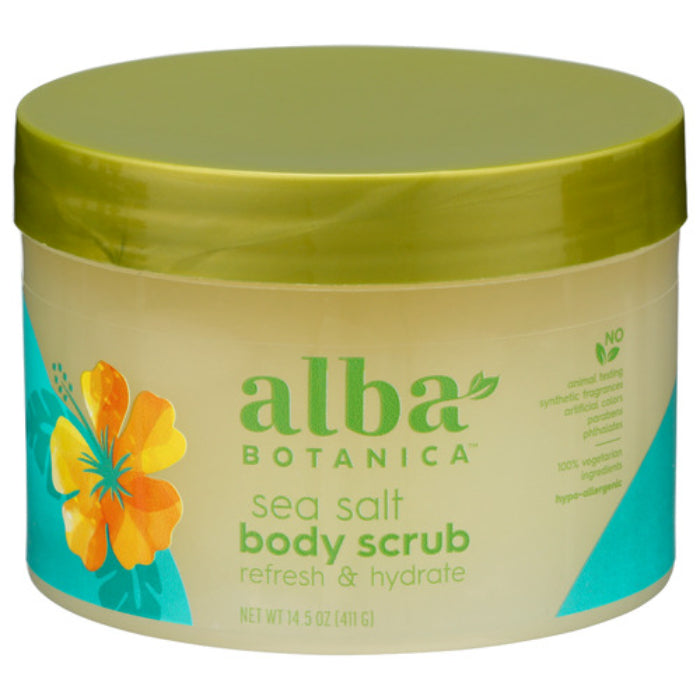 Alba Botanica - Body Scrub Sea Salt 14.5 Oz