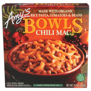 Amy's - Bowl Chili Rice Mac N Organic, 9 Oz - Pack Of 12