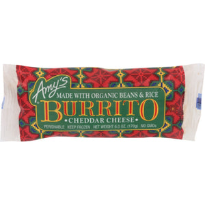 Amy's - Burrito Bean Rice Cheese, 6 Oz - Pack Of 12