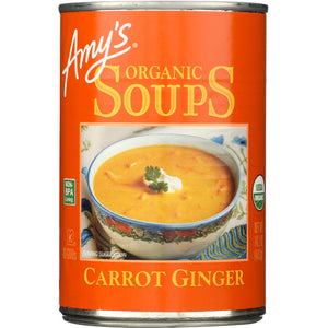 Amy's - Soup Carrot Ginger Organic, 14.2 Oz - Pack Of 12