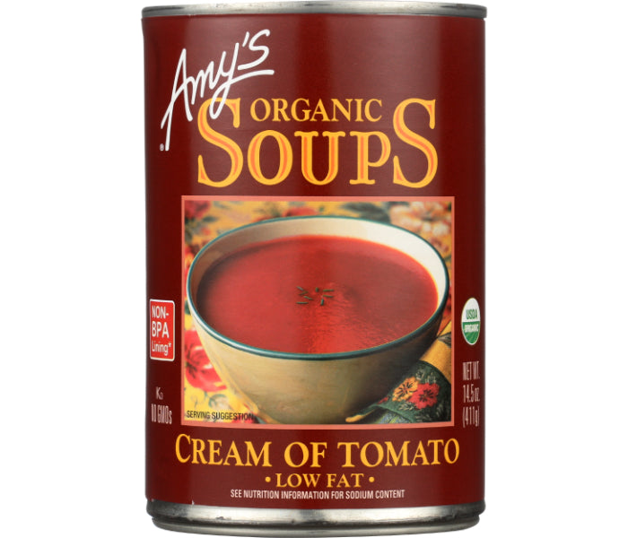 Amy's - Soup Cream Of Tomato Organic GF, 14.5 Oz - Pack Of 12