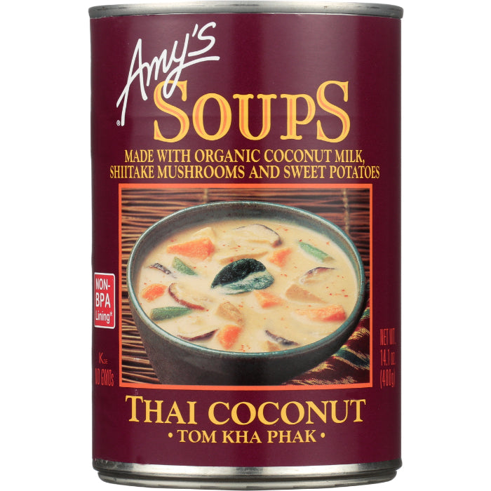 Amy's - Soup Thai Coconut GF, 14.1 Oz - Pack Of 12