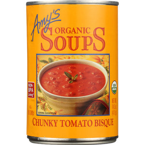 Amy's - Soup Tomato Bisque Chick GF Organic, 14.5 Oz - Pack Of 12