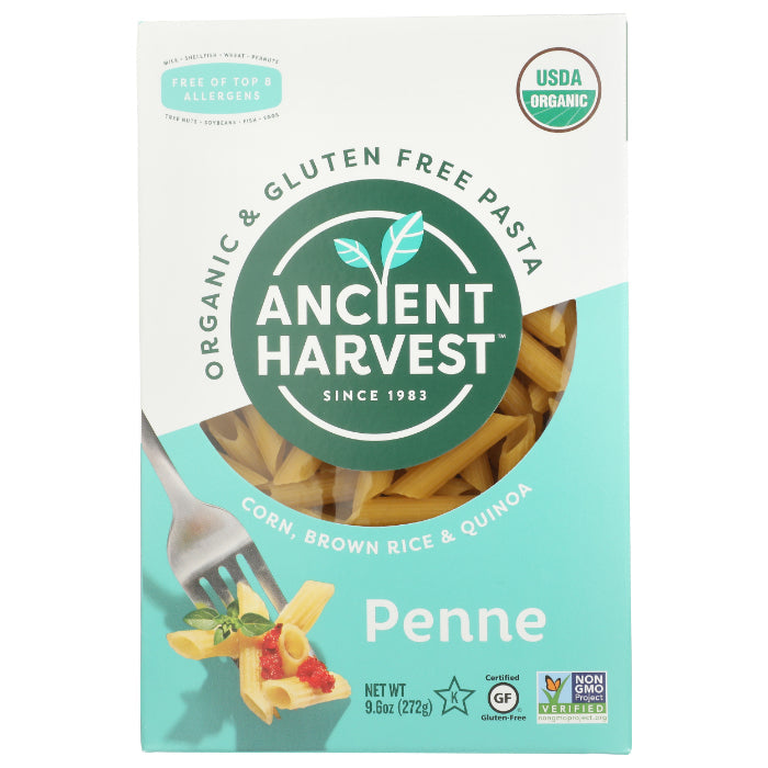 Ancient Harvest - Pasta Penne Gluten Free, 9.6 Oz (Pack of 12)