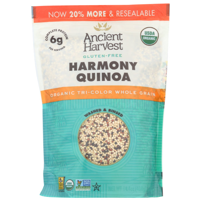 Ancient Harvest - Quinoa Gluten-Free Harmony Organic, 14.4 Oz (Pack of 12)