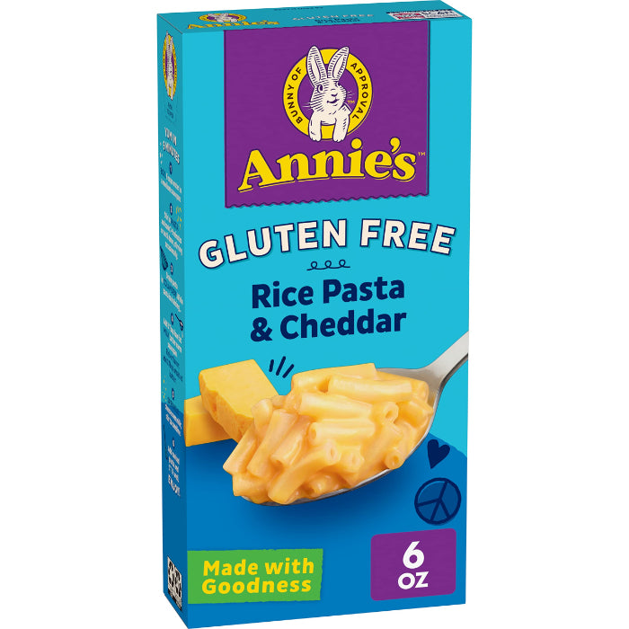ANNIES HOMEGROWN MAC & CHS RC PASTA GF 6 OZ