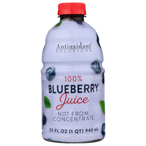 Antioxidant Solutions - Juice Blueberry, 32 Fl Oz - Pack of 6