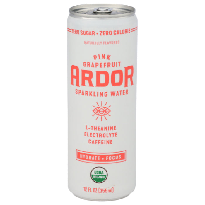 Ardor Organic Inc - Sparkling Water Grapefruit 12 Fl Oz - Pack of 12