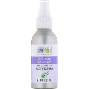 Aura Cacia - Aroma Mist Relaxing Lavender, 4 OZ - Pack of 3