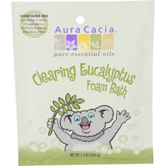 Aura Cacia - Bath Foam Kid Clearing, 2.5 OZ - Pack of 6