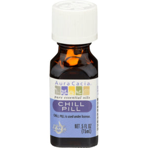 Aura Cacia - Essential Solutions Chill Pill, 0.5 oz - Pack of 1