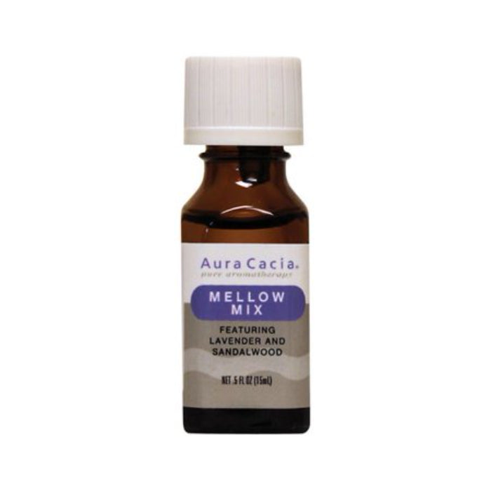 Aura Cacia - Essential Solutions Mellow Mix, 0.5 oz - Pack of 1