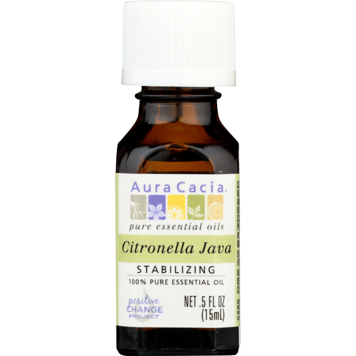 Aura Cacia - Essential Oil Citronella, 0.5 oz - Pack of 1