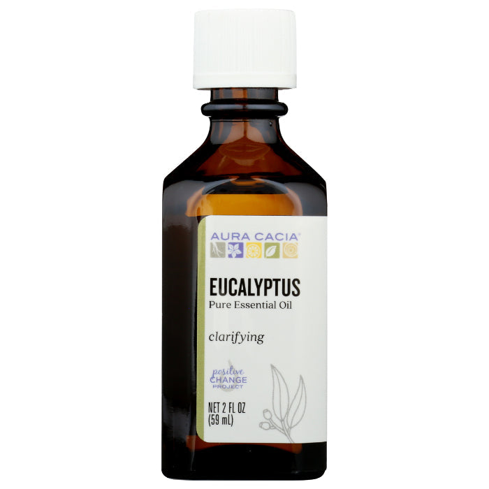 Aura Cacia - Essential Oil Eucalyptus, 2 oz - Pack of 1