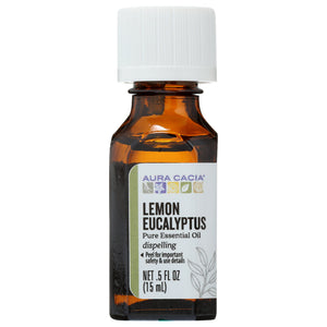 Aura Cacia - Essential Oil Eucalyptus Lemon, 0.5 oz - Pack of 1