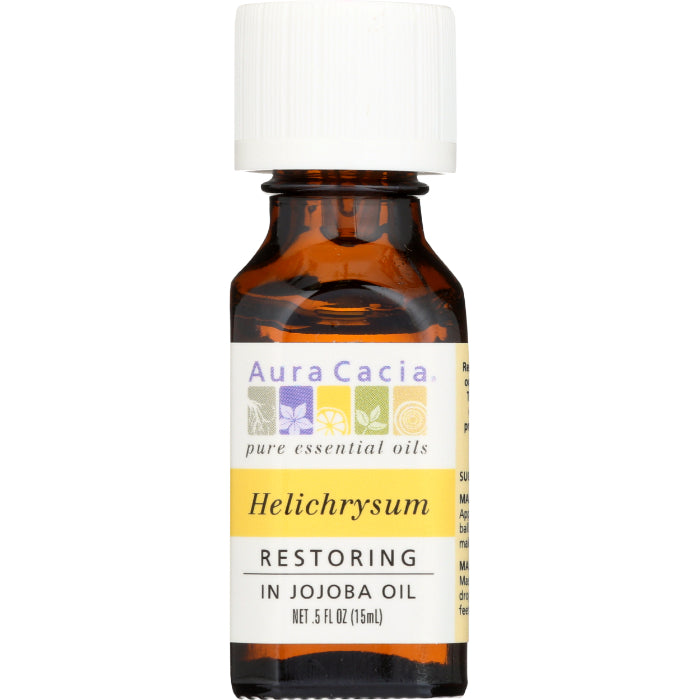 Aura Cacia - Essential Oil Helichrysum, 0.5 oz - Pack of 1