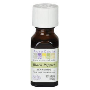 Aura Cacia - Essential Oil Black Pepper, 0.5 fl oz - Pack of 1