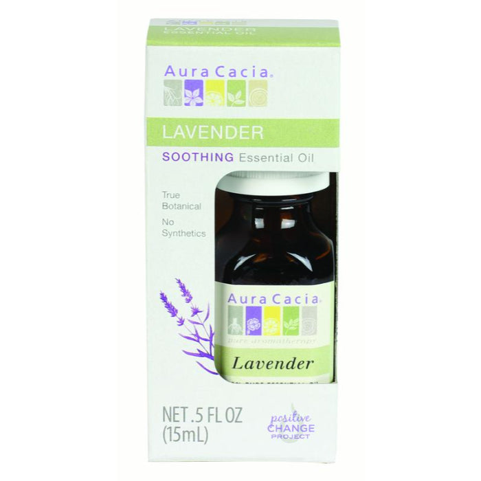 Aura Cacia - Essential Oil Lavender Boxed, 0.5 oz - Pack of 1