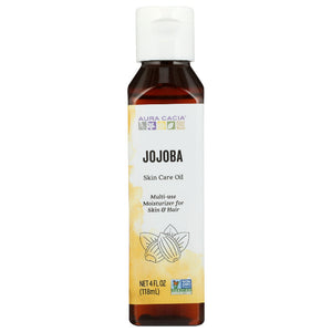 Aura Cacia - Skin Care Oil Jojoba, 4 Oz - Pack of 1