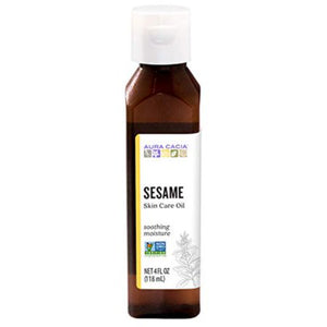 Aura Cacia - Skin Care Oil Sesame, 4 Oz - Pack of 1