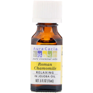 Aura Cacia - Precious Essential Oil Roman Chamomile, 0.5 Oz - Pack of 1