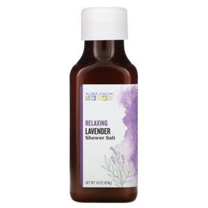 Aura Cacia - Shower Salt Lavender, 16 Oz - Pack of 1