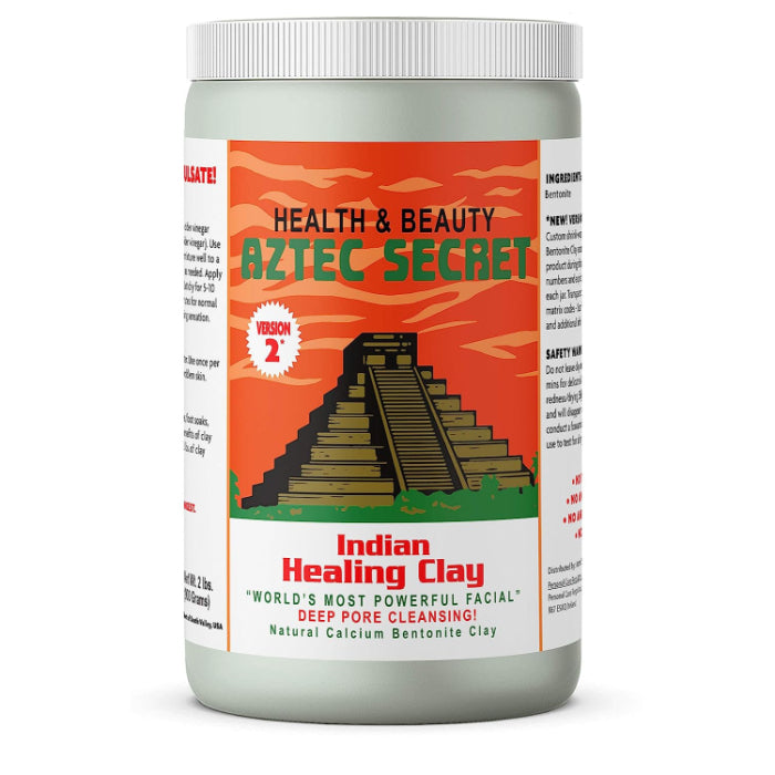 Aztec Secret - Face Healing Clay, 2 lb - Pack of 3