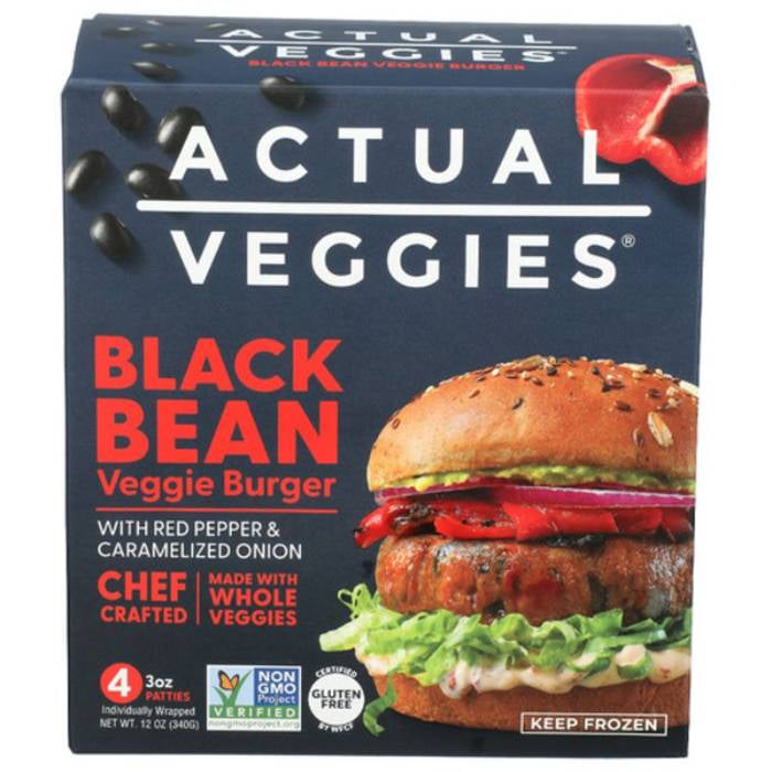 Actual Veggies - Veggie Burger, 12oz