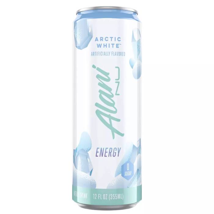 Alani Nu - Energy Drinks Arctic White, 12fl
