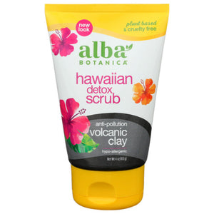 Alba Botanica - Hawaiian Detox Scrub, 4 Oz - Pack of 1