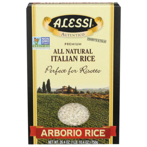 Alessi - Arborio Rice, 26.4 Oz - Pack of 10