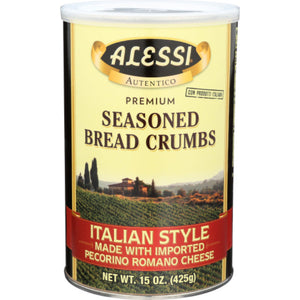 Alessi - Italian Bread Crumbs, 15 Oz - Pack of 6