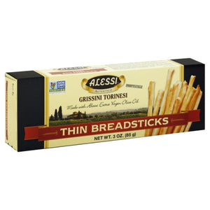 Alessi - Thin Original Breadsticks, 3 Oz - Pack of 12