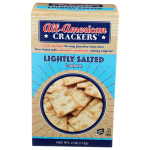 All American - Light Salt Cracker, 4 Oz - Pack of 6