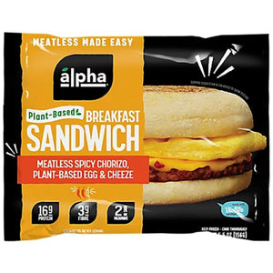 Alpha Foods - Breakfast Sandwich Chorizo, 5.5oz