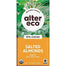 Alter Eco - Organic Chocolate Bar - Dark Salted Almonds, 2.82 Oz