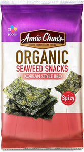 Annie Chuns - Seaweed Spicy Korean BBQ, 0.35oz | Pack of 12