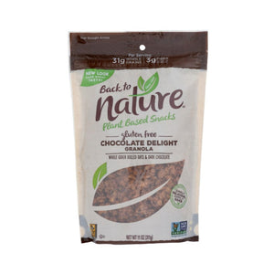 Back To Nature - Chocolate Delight Granola, 11 oz (Pack of 6)