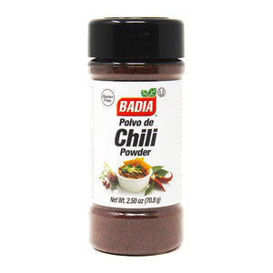 Badia - Chili Powder, 2.5 oz - Pack of 8