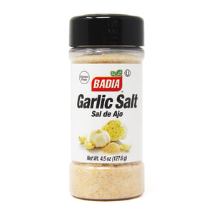 Badia - Garlic Salt, 4.5 oz - Pack of 8