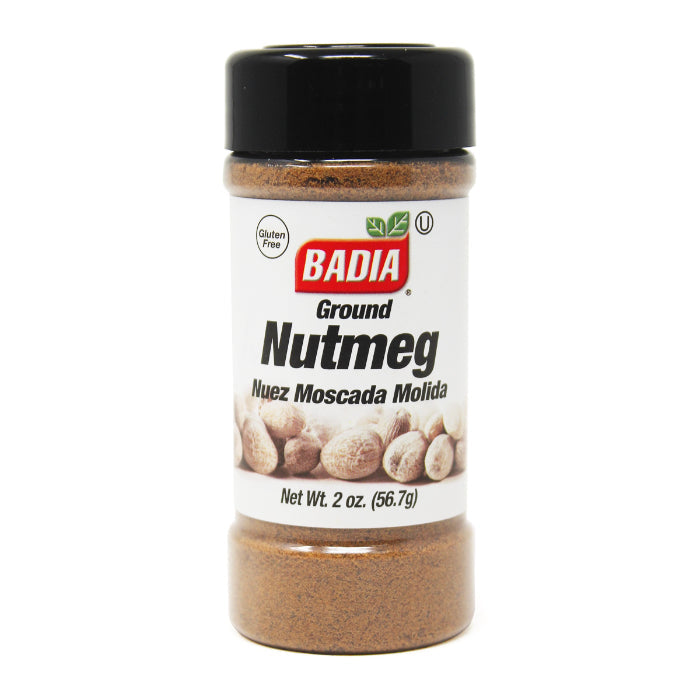 Badia - Nutmeg Ground, 2 oz - Pack of 8