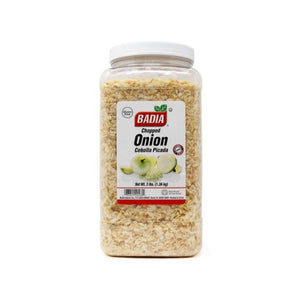 Badia - Onion Flakes Chopped, 3 Lb - Pack of 4