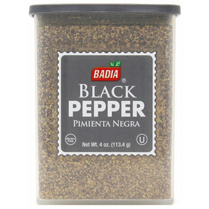 Badia - Pepper Black Ground, 4 Oz - Pack of 12