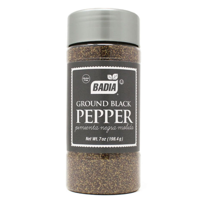 Badia - Pepper Black Ground, 7 Oz - Pack of 12