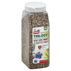 Badia - Seeds Trilory Health Whole, 21 Oz - Pack of 4