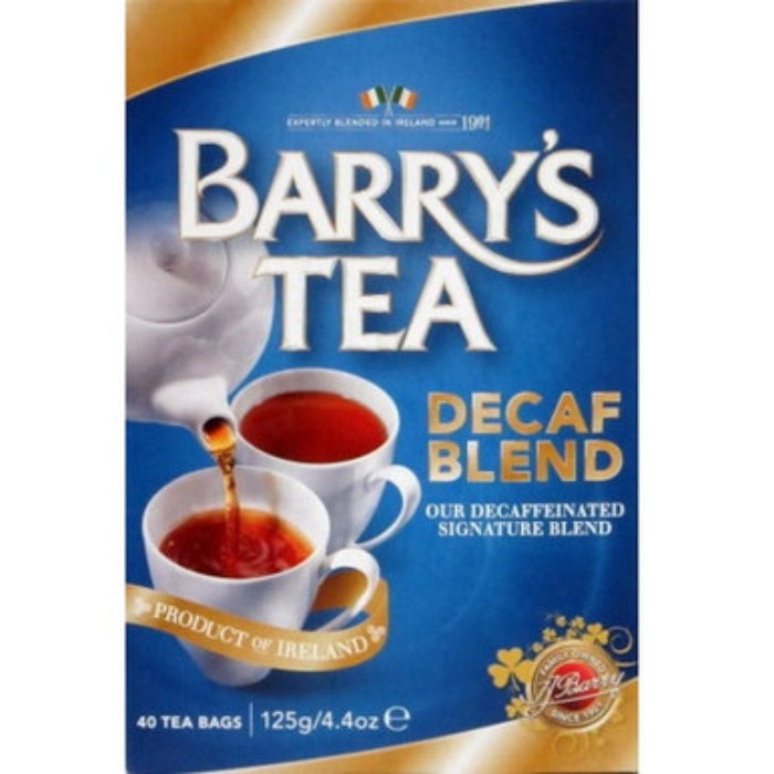 Barrys - Tea Decaf 40 Count, 4.4 Oz - Pack of 6