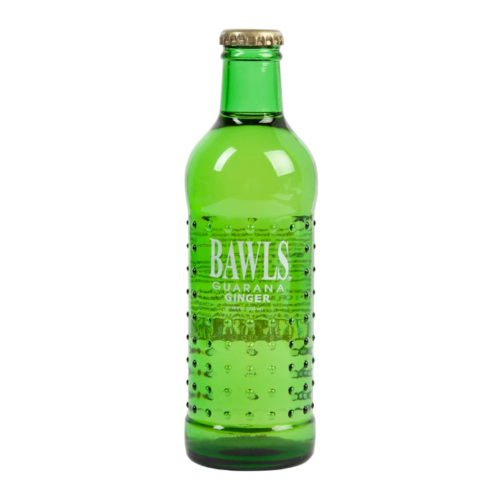 BAWLS GUARANA - Soda Ginger Ale, 10 oz - Pack of 12