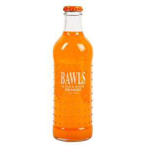 BAWLS GUARANA - Soda Mandarin Orange, 10 oz - Pack of 12