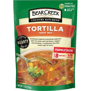 Bear Creek - Soup Mix Tortilla, 7.9 oz - Pack of 6